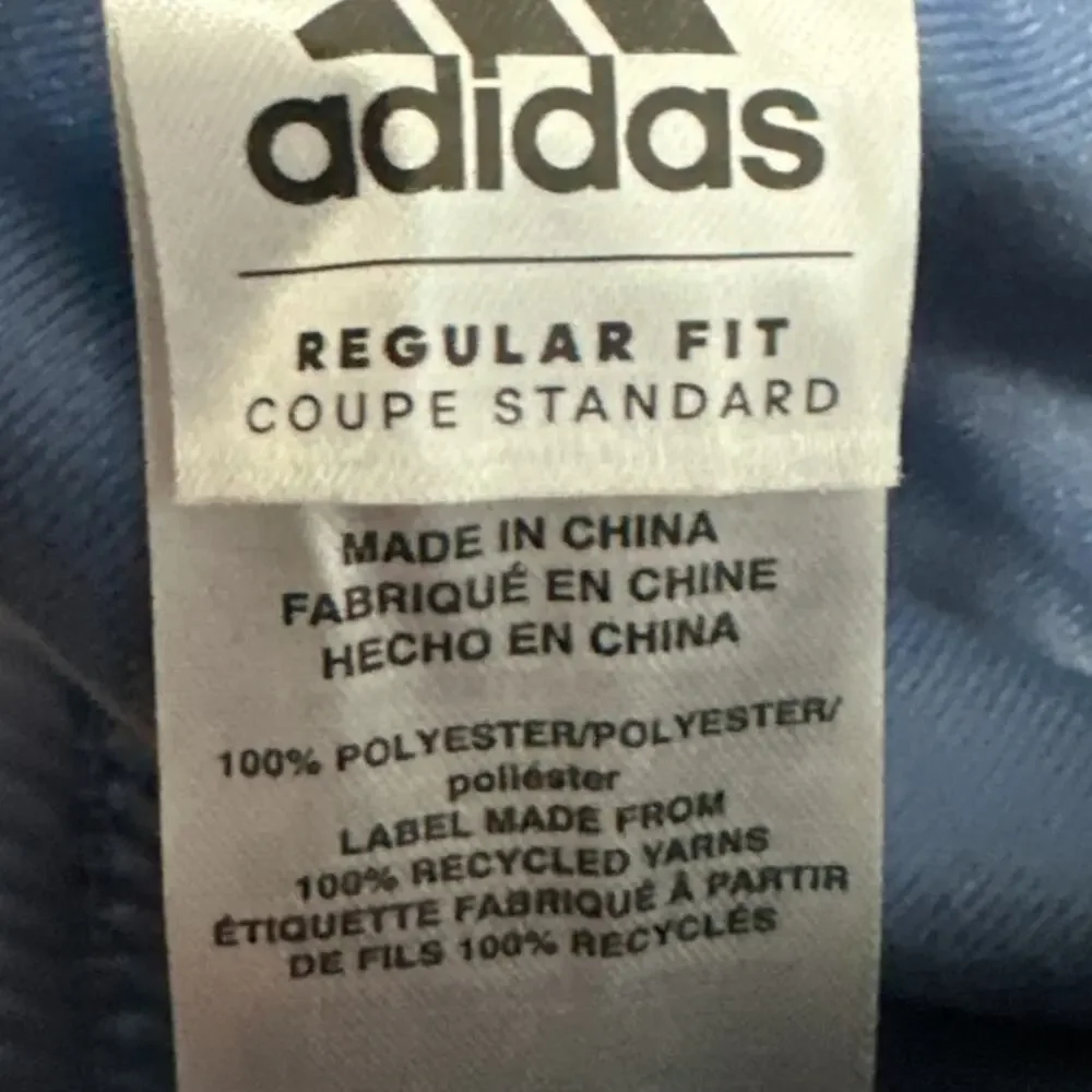 Adidas Toddler Boys Tricot Track Jacket Jogger Set Camo Crew Blue Size 18M NWT
